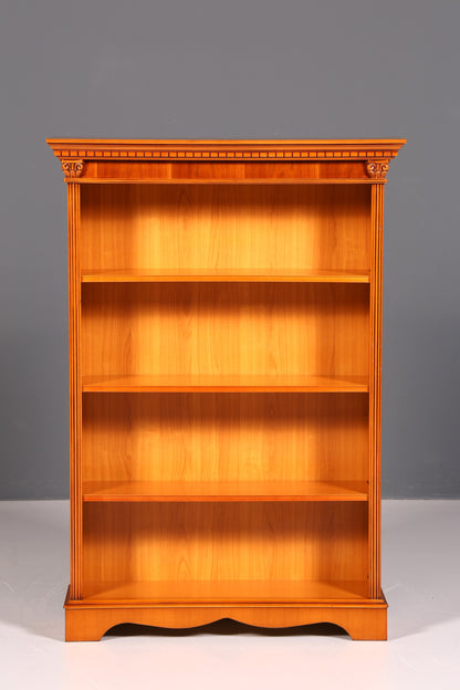 Wunderschönes Englisches Bücherregal Eibe Antik Regal Bookshelf Buchablage 60s Massivholz