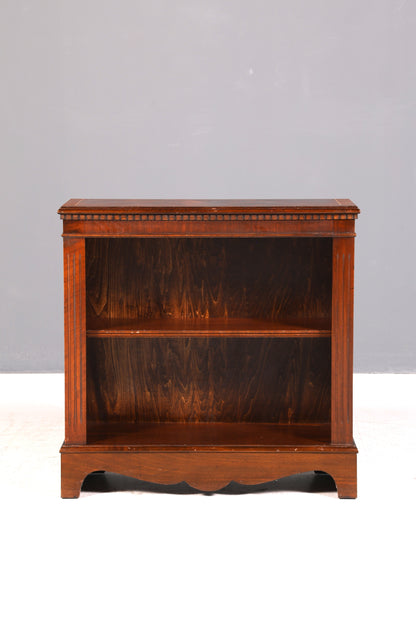 Edles Englisches Bücherregal Mahagoni Regal Antik Stil Standregal Bücherschrank Vintage