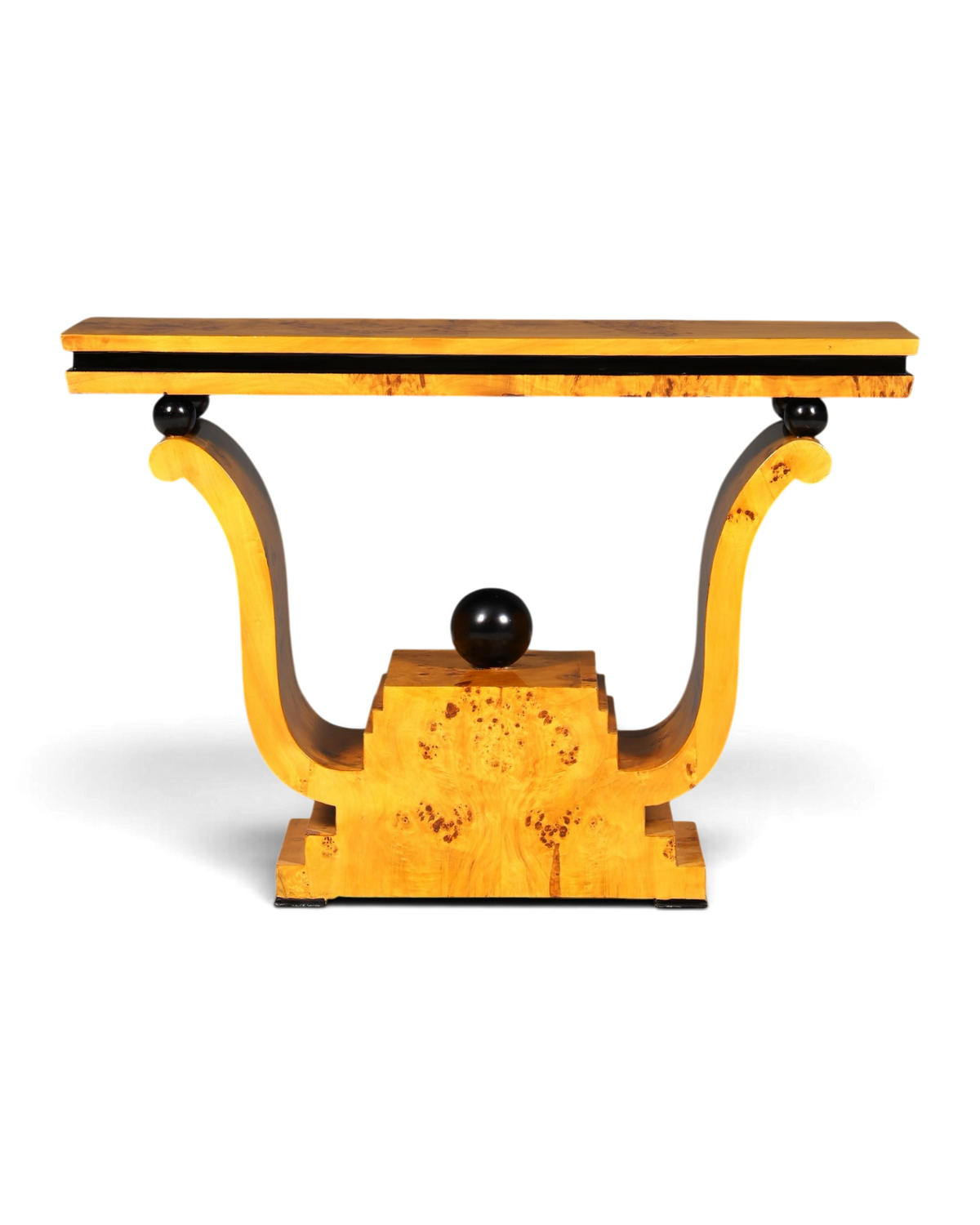 Wunderschöne Art Deco Design Wandkonsole Birke Flurablage Tisch Ablagetisch Konsole