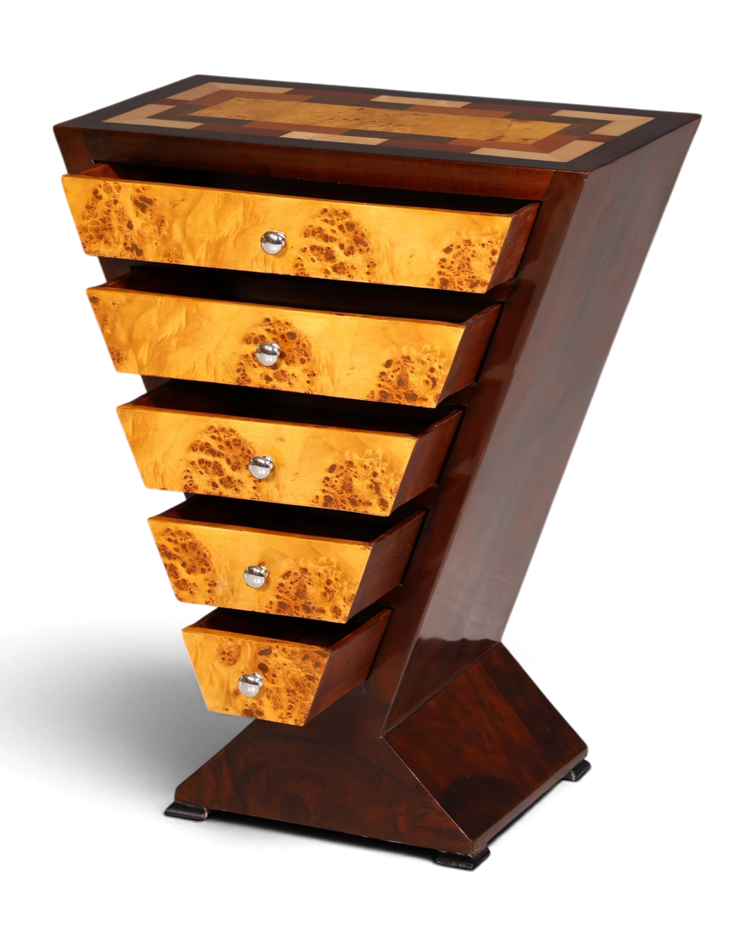 Traumhaftes Art Deco Stil Highboard Kommode Konsolen Tisch Antik Stil