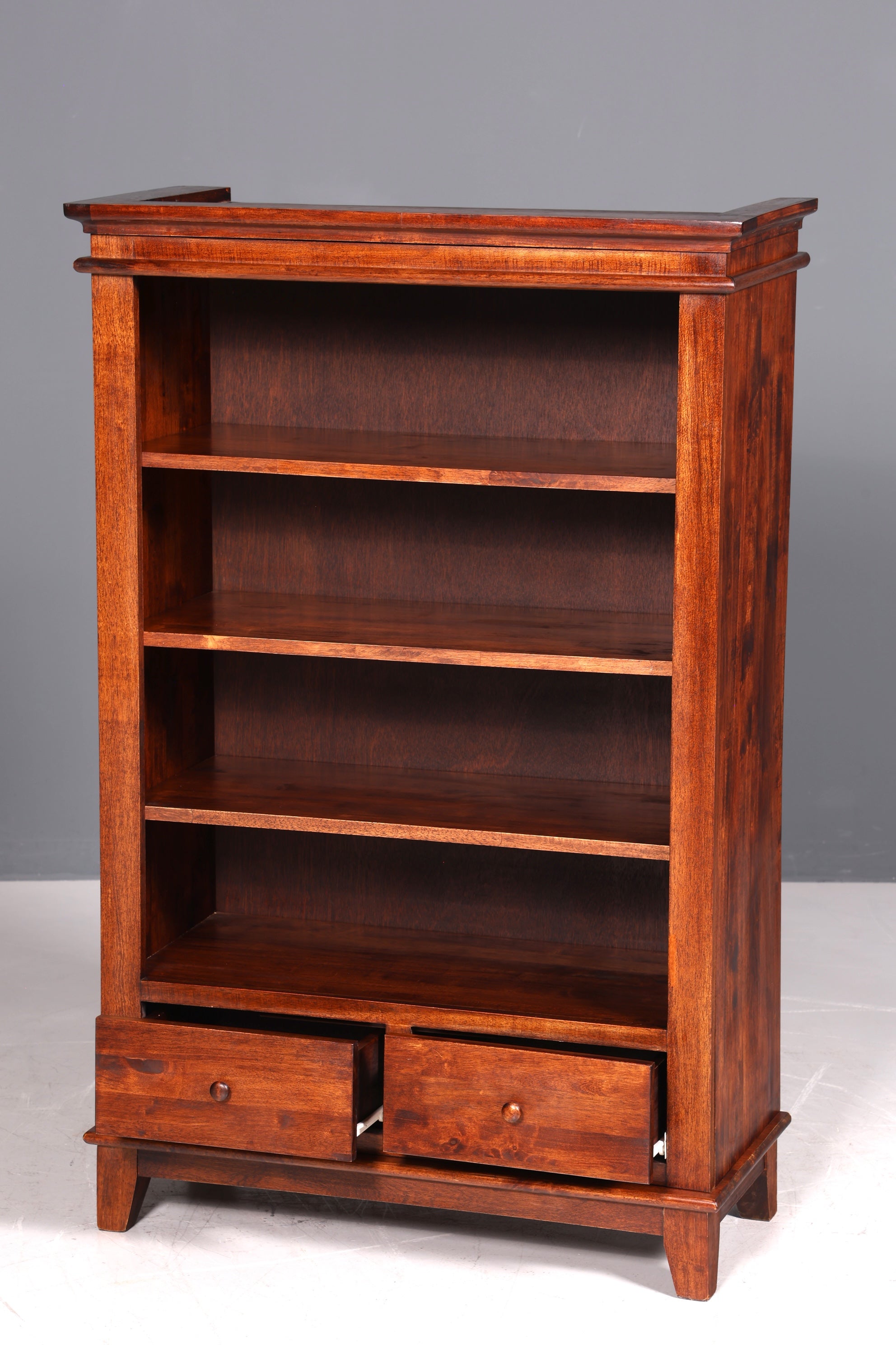 Wunderschönes Antik Bücherregal Regal echt Holz Buchablage Bookshelf Englisch Bibliothek