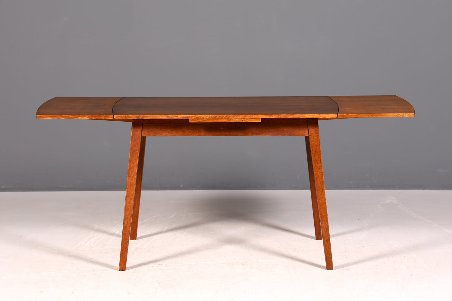 G212 Finish cm Schlichter Mid Century Esstisch ausziehbarer Vintage Tisch Retro Küchentisch (Kopie)