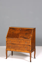 F234 Finish cm Wunderschöner Sekretär im Art Deco Stil Antik um 1930 Büro Kommode Schreibkommode