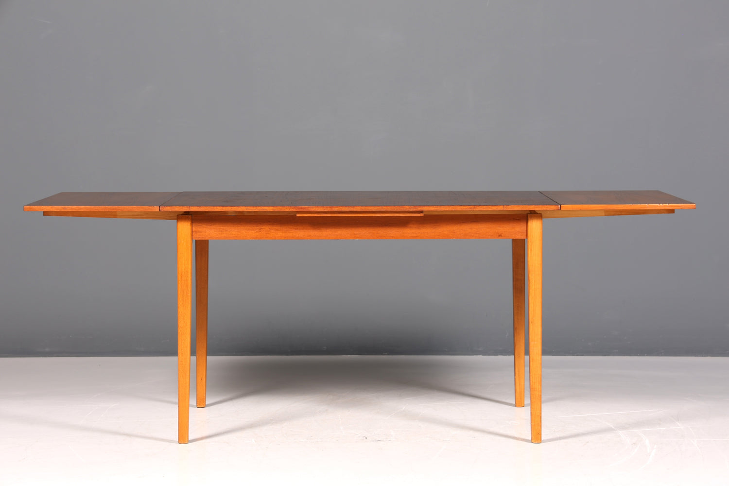 Wunderschöner Mid Century Esstisch ausziehbarer Vintage Tisch Retro Küchentisch