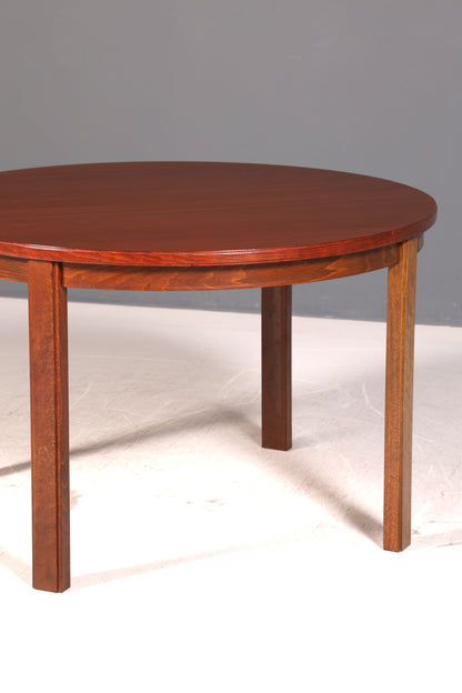 Edler Mid Century Esstisch der Marke Ulferts Ausziehbar Rund Küchentisch Rundtisch Schwedisches Design Vintage 60er
