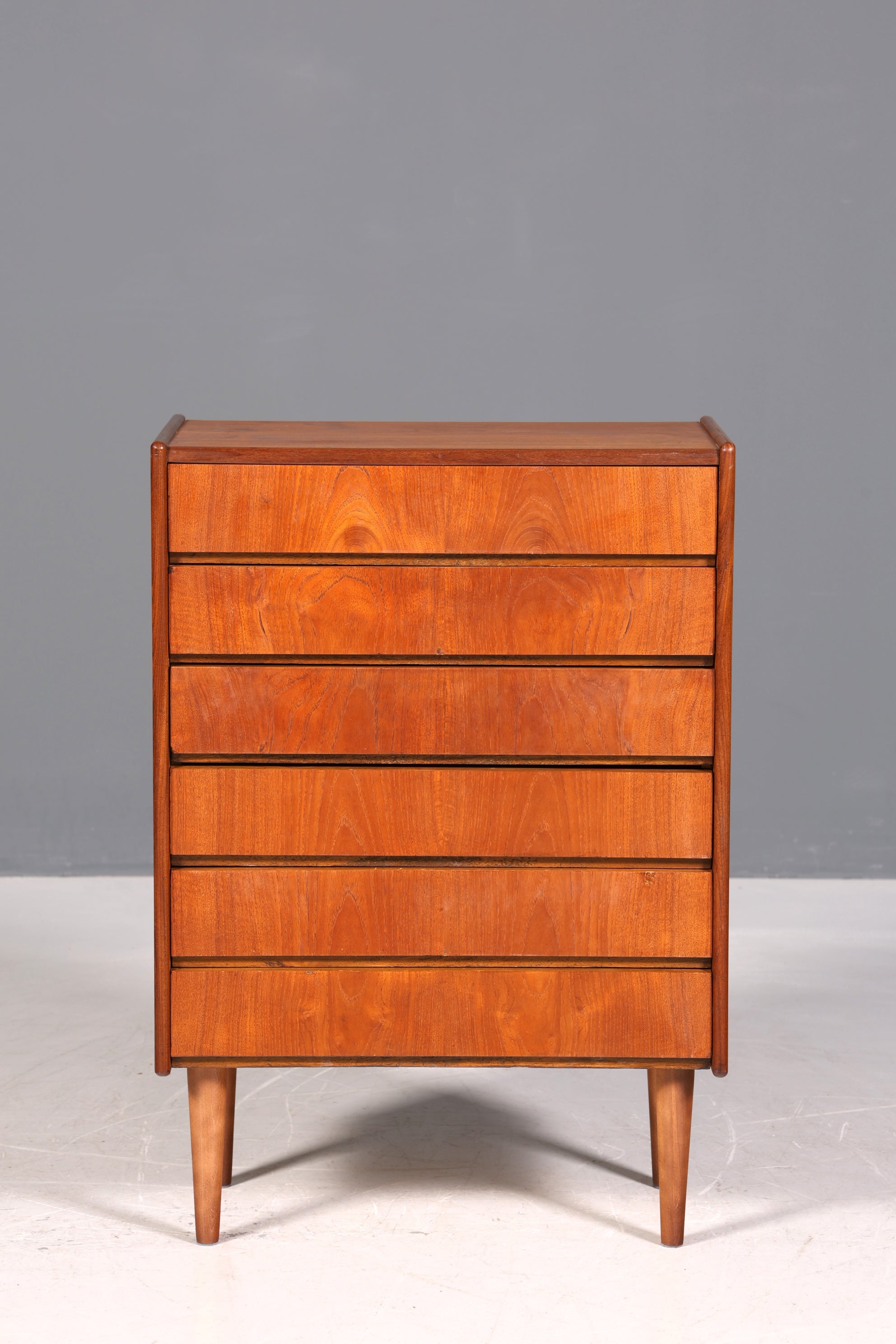 Wunderschöne Mid Century Kommode Danish Design Vintage 60s 70s Schrank Schubladenkommode