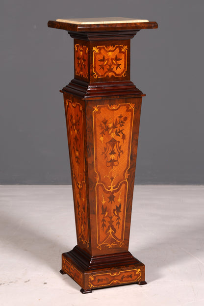 Dream baroque-style pedestal Louis XV flower pedestal natural stone marble top