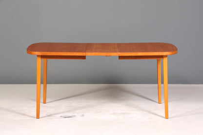 Traumhafter Mid Century Esstisch ausziehbarer Danish Design Teak Holz Küchentisch Esszimmer Tisch