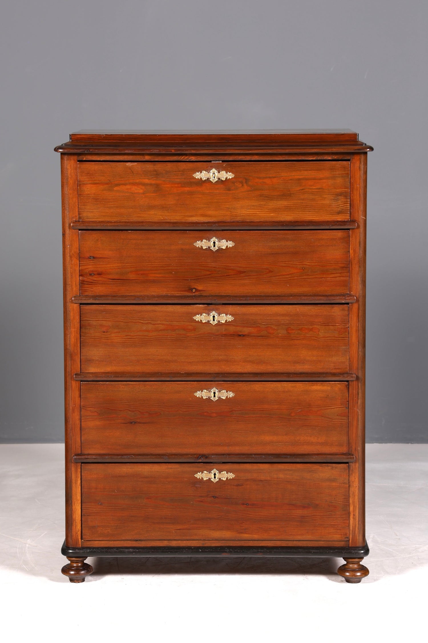 Schlichte Gründerzeit Kommode Jugendstil Antik Sideboard Schubladenkommode Chiffoniere Wäschekommode