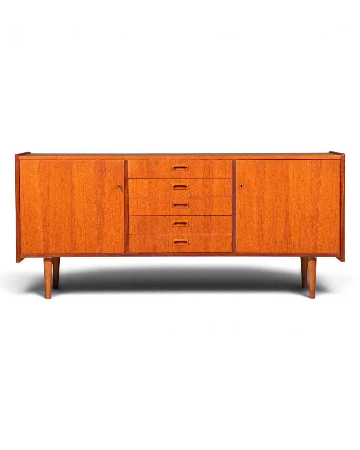 G613 Finish cm Wunderschönes Mid Century Sideboard Vintage TV Kommode 60s Schrank (Kopie)
