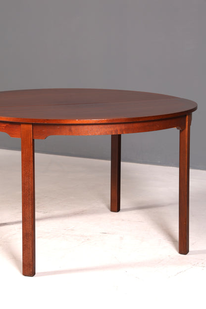 G133 Finish cm Schlichter Mid Century Esstisch ausziehbarer Vintage Tisch Retro Küchentisch