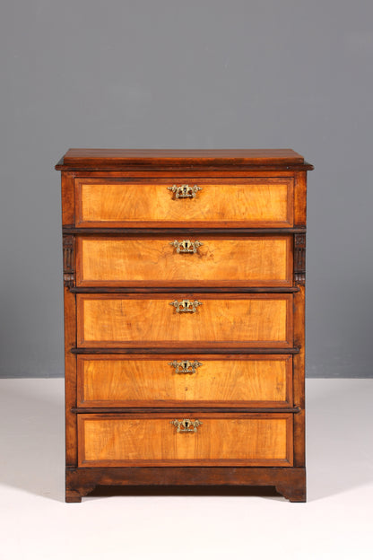 Traumhafte Gründerzeit Kommode Jugendstil Schubladenkommode Antik Vertiko Wäschekommode