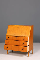 Stilvoller Mid Century Sekretär Danish Design Vintage Büro Schrank Retro Kommode 60s