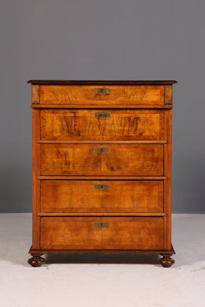 Wunderschöne Gründerzeit Kommode Jugendstil Vertiko Schubladenkommode Antik Wäschekommode Schrank Vintage
