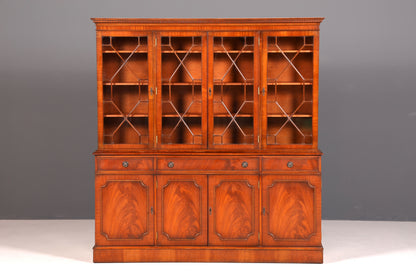 G372 Finish Wunderschöne Englische Vitrine Bibliothek Bücherschrank UK Buffet Schrank 60s Jahre (Kopie)