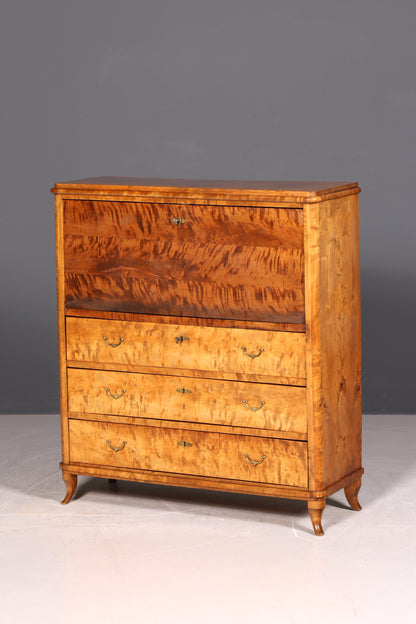Traumhafter Sekretär im Biedermeier Stil um 1930 Schreibmöbel echt Holz Vertiko Kommode Schubladenkommode