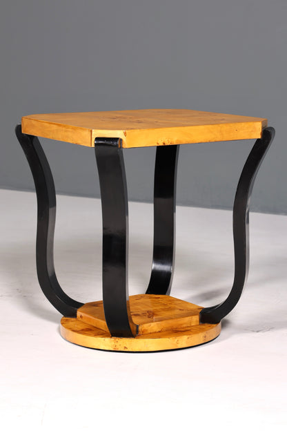 Beautiful Art Deco design side table, antique style coffee table, storage table