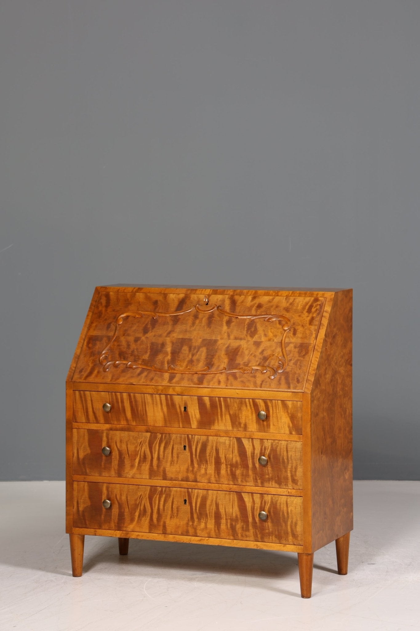 Wunderschöner Sekretär im Art Deco Stil Antik um 1930 Büro Kommode Schreibkommode