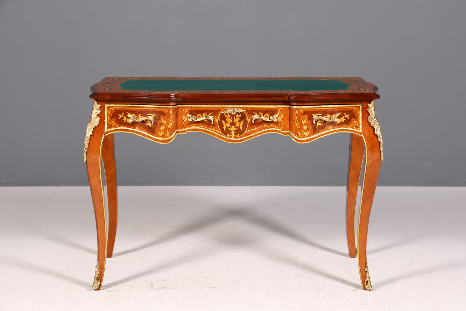 Wunderschöner Louis XV Stil Schreibtisch French Office Desk Antik Stil Bürotisch