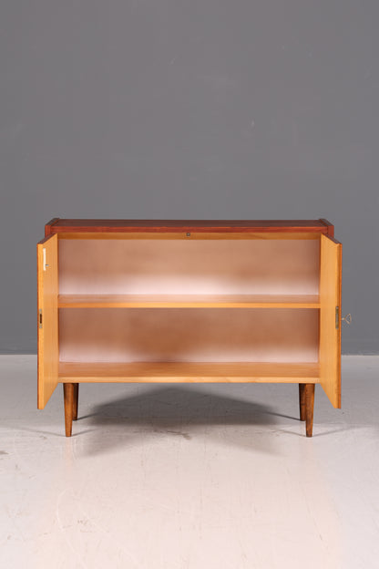 Wunderschöne Mid Century Kommode Vintage Schrank Retro Flur Kommode 60s Holz