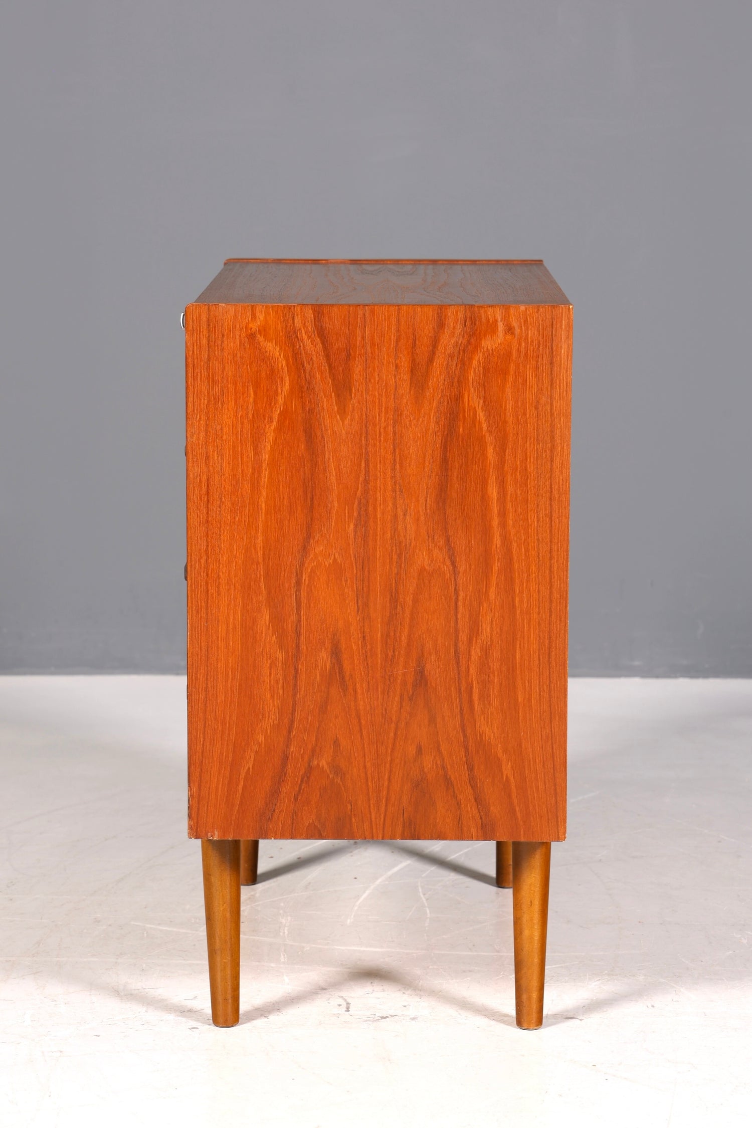 Traumhafte Mid Century Kommode Teak Danish Design Holz Sideboard Vintage Schubladen Kommode