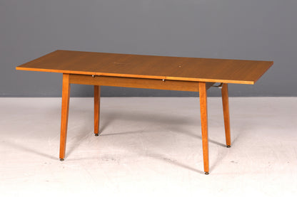 Wunderschöner Mid Century Küchentisch Vintage Tisch ausziehbar und höhenverstellbar