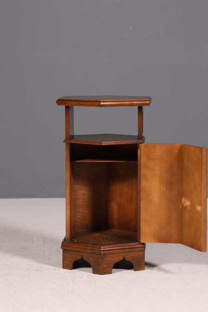 Wunderschöner Barock Stil Beistelltisch Echt Holz Tisch Ablagetisch Telefontisch Beistellschrank Antik Vintage