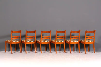 G034 Finish cm 6x Edle Englische Stühle Englisch Dining Chairs Antik 60er Jahre Regency Küchenstühle Stuhlset (Kopie)