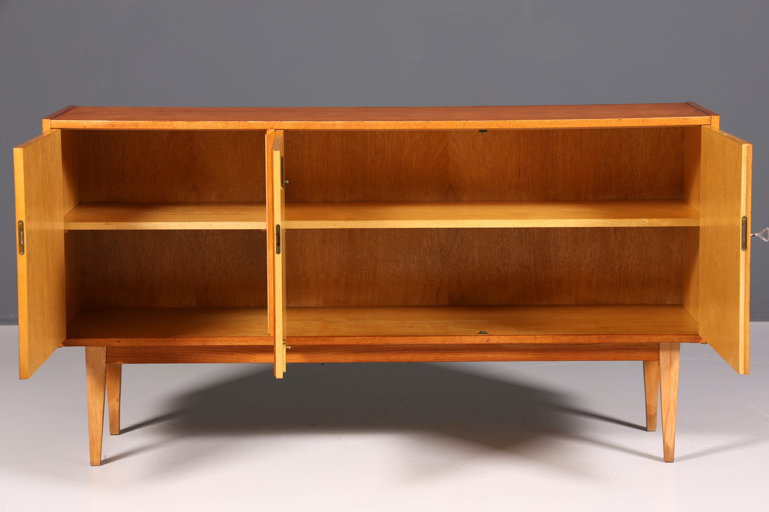Beautiful original Hellerau sideboard Franz Ehrlich 602 cabinet Mid Century TV cabinet VEB