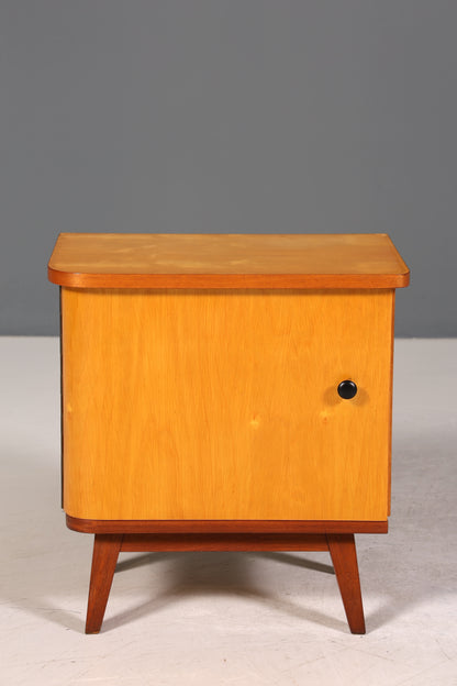 Wunderschöner Mid Century Nachttisch Kommode Vintage 60s Schrank Nachtschrank 1 von 2