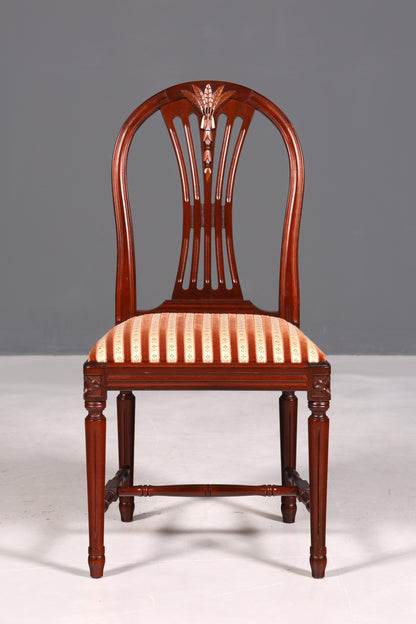 Traumhafter Stuhl im Gustavianischem Stil Englisch Küchenstuhl Antik Stil Sekretär Stuhl 1 von 2