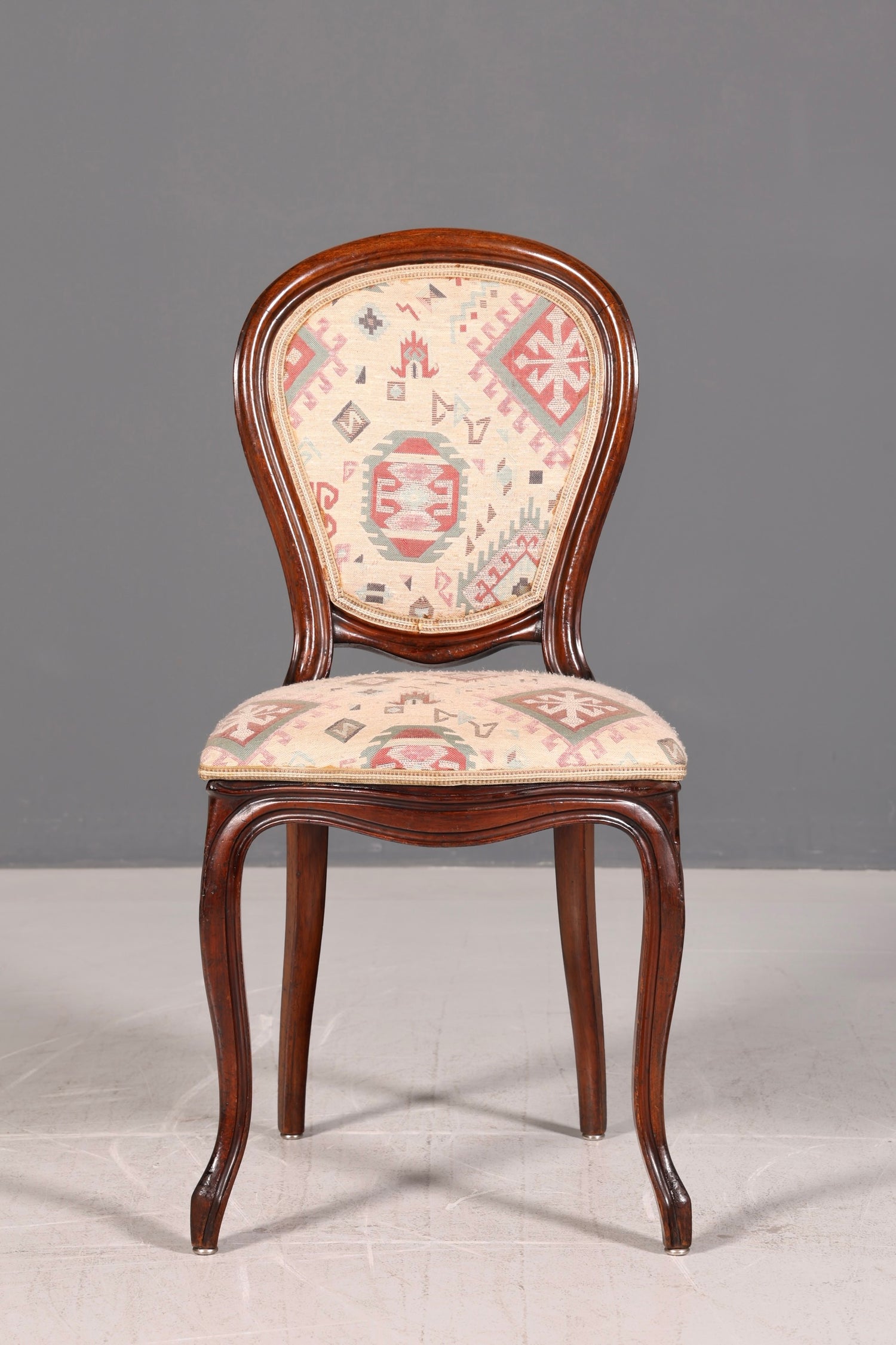 Traumhafter Louis Philippe Stuhl Antik Sekretär Stuhl Biedermeier Echt Holz Esszimmerstuhl Polsterstuhl Vintage