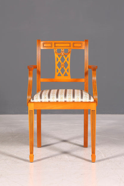 G058 Finish Wunderschöner Englischer Stuhl UK Küchenstuhl Antik Stil Sekretär Stuhl Polsterstuhl