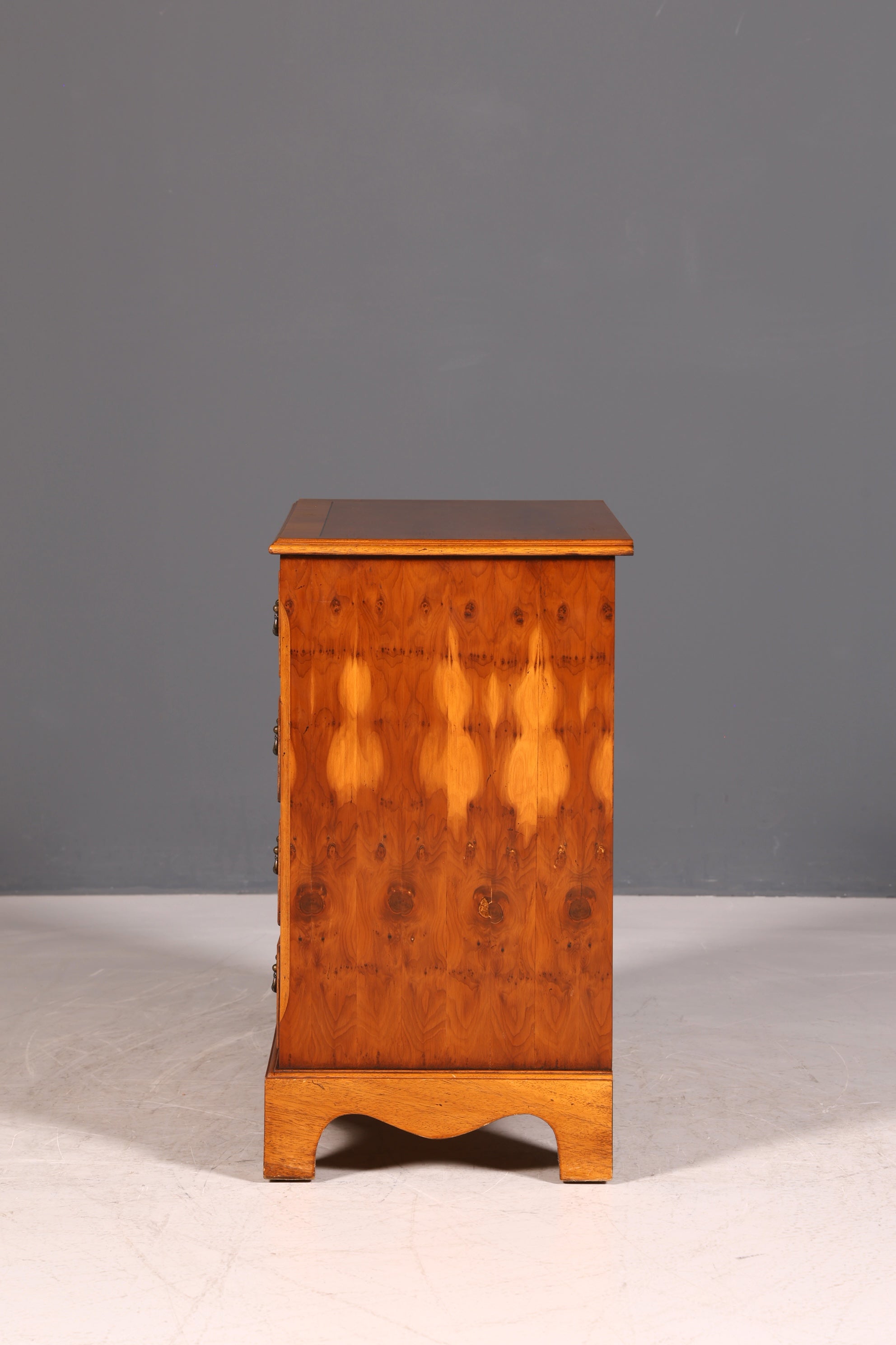 G021 Finish cm Wunderschöne Englische Kommode Holz TV Schrank Antik Sideboard