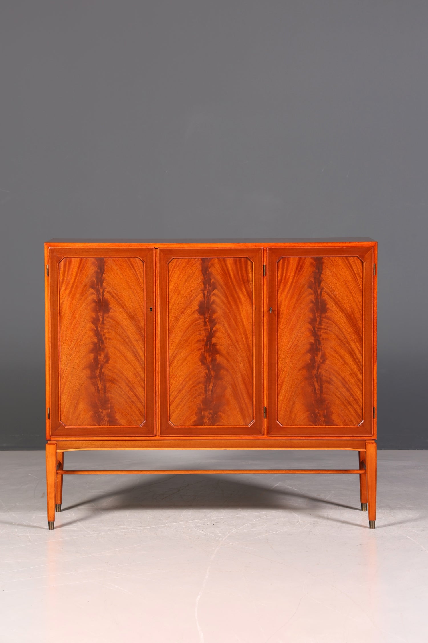 Wunderschöner Schrank im Gustavianischen Stil 60er Jahre Wäscheschrank Vertiko Mid Century Aktenschrank Kommode