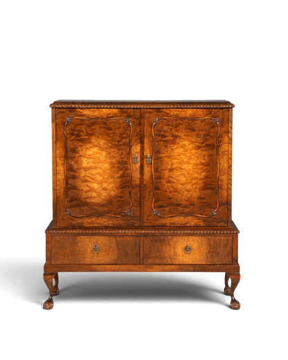 G365 Finish Stilvoller Original Art Deco Schrank Vertiko Sideboard um 1930 Highboard Kommode (Kopie)