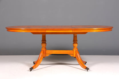 Wunderschöner Englischer Tisch ausziehbarer Esstisch Antik Stil 60s Küchentisch Eibe