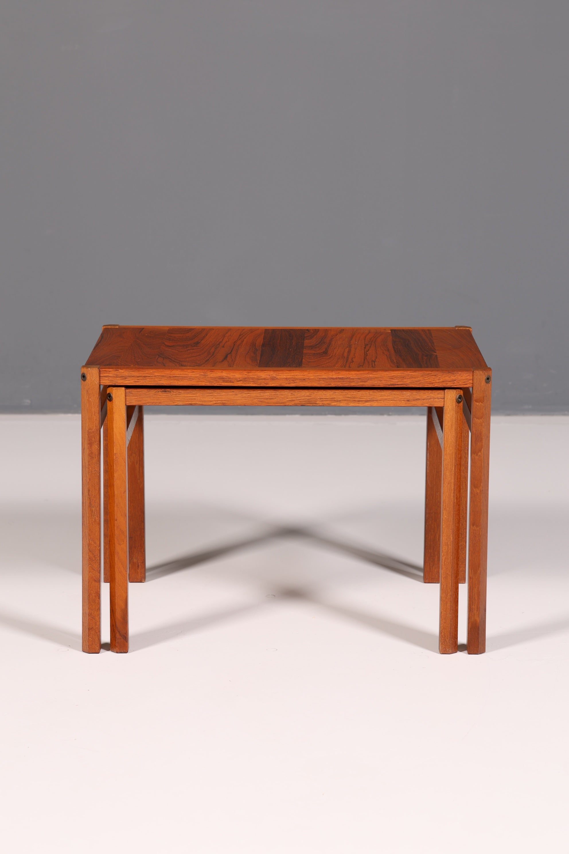 Filigranes Mid Century Tisch Set Couchtisch 2er Satz Ablagetisch Beistelltisch Satztische Vintage