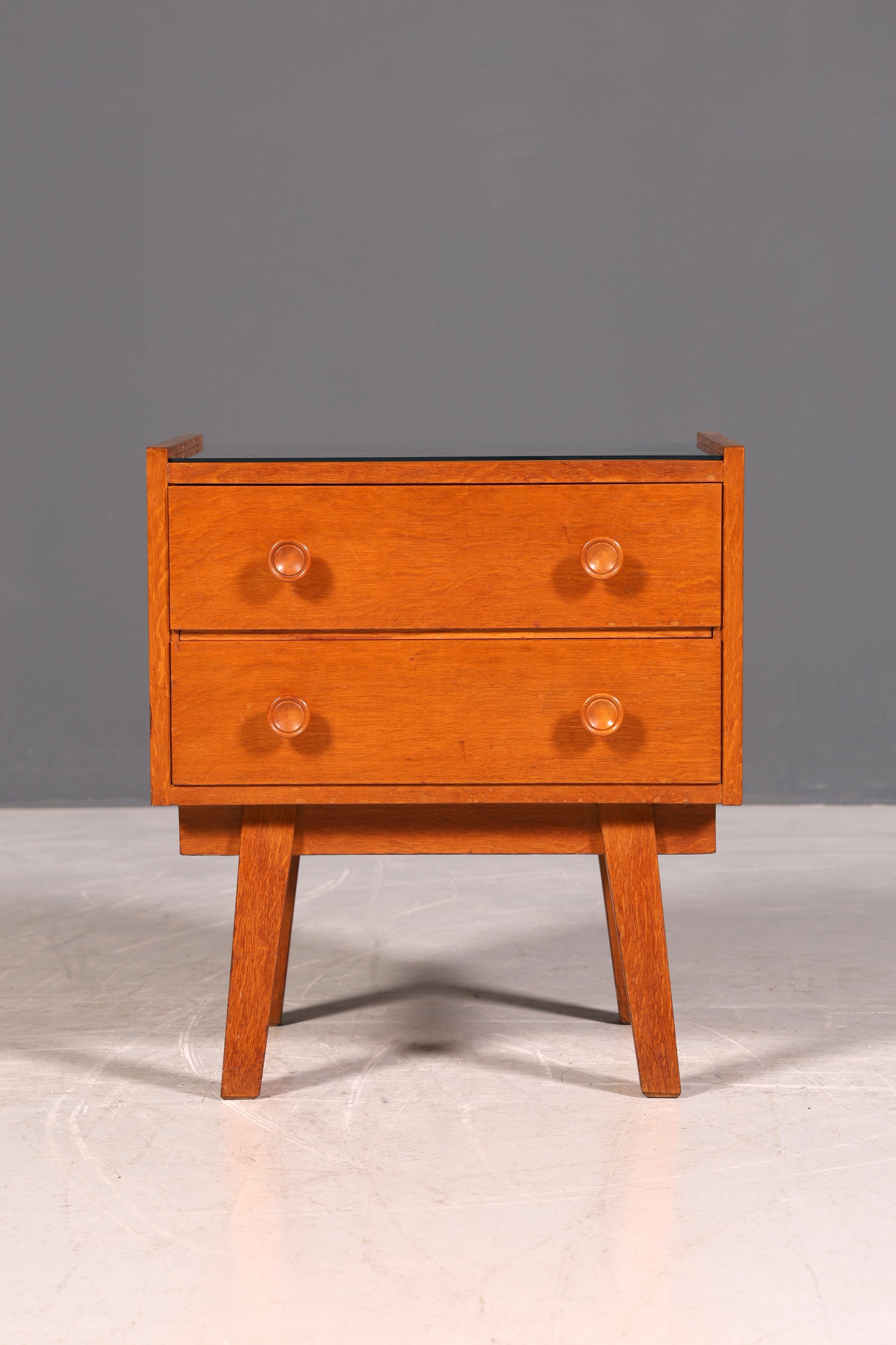 G252 Finish Wunderschöne Mid Century Kommode Vintage Nachttisch 60s Schubladenkommode (Kopie)