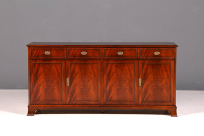 G096 Finish cm HELDENSE Wunderschönes Englisches Sideboard Mahagoni Schrank Antik 60s Buffetschrank Kommode