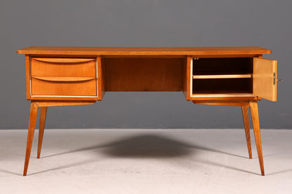 Original Hellerau Schreibtisch Modell Berolina Mid Century Franz Ehrlich Design Bürotisch Vintage Desk