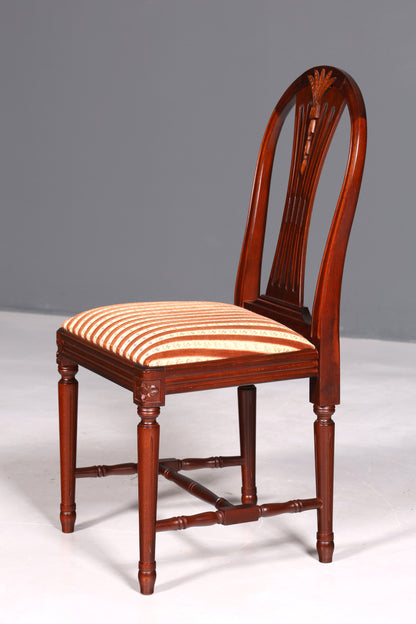 Traumhafter Stuhl im Gustavianischem Stil Englisch Küchenstuhl Antik Stil Sekretär Stuhl 1 von 2