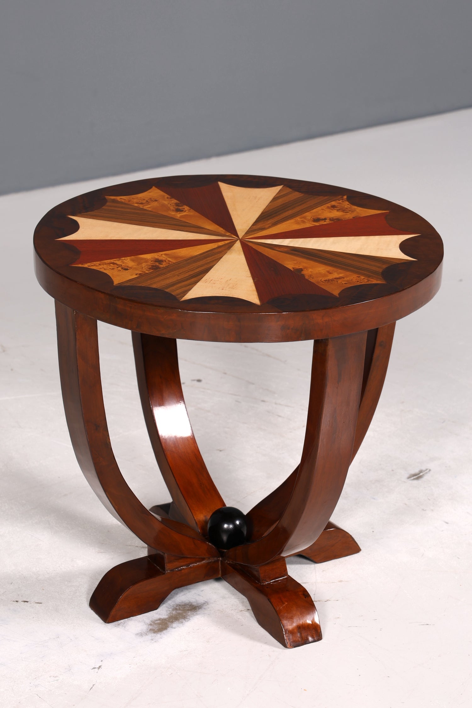 Stilvoller Art Deco Design Tisch Luxus Couchtisch Beistelltisch bunter Ablagetisch