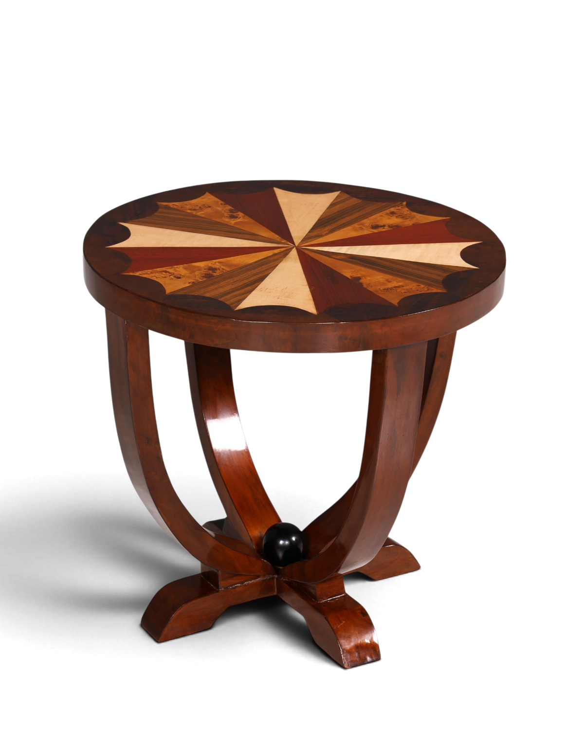 Stilvoller Art Deco Design Tisch Luxus Couchtisch Beistelltisch bunter Ablagetisch
