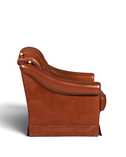 Stilvoller Original Chesterfield Sessel Englischer Armlehnsessel Englisch Herrensessel 2 von 2