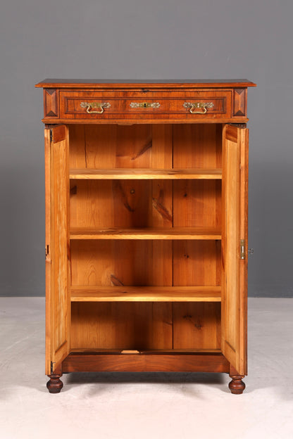 G124 Finish Traumhaftes Gründerzeit Vertiko Jugendstil Schrank Antik Highboard Kommode