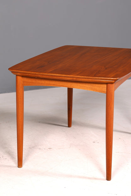 Traumhafter Mid Century Esstisch ausziehbarer Danish Design echt Holz Küchentisch Esszimmer Tisch