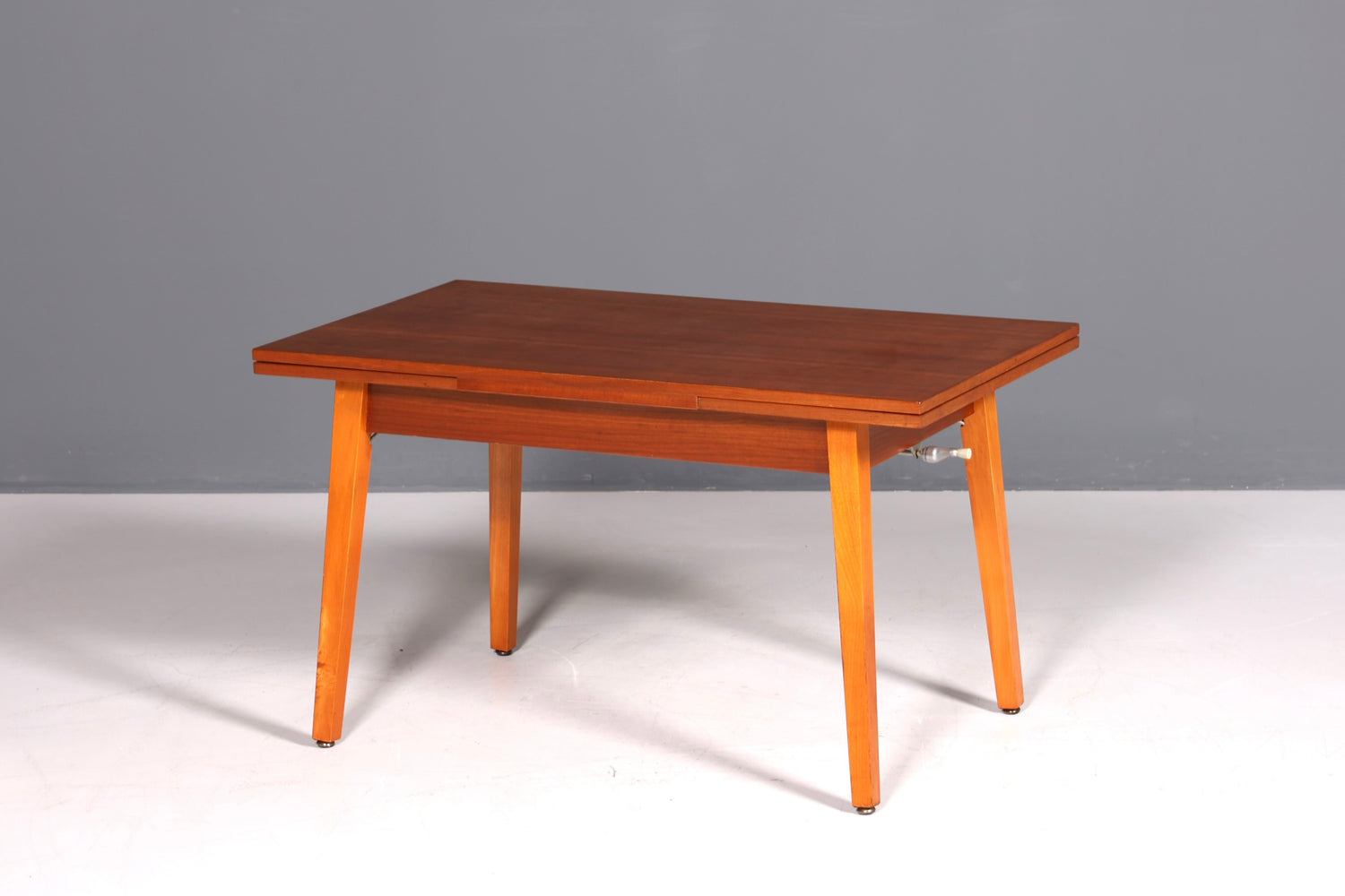 Traumhafter Mid Century Küchentisch Vintage Tisch ausziehbar und höhenverstellbar Esszimmer Tisch