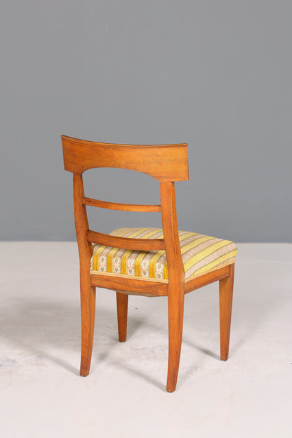 Traumhafter Biedermeier Stuhl Antik Küchenstuhl echt Holz Sekretär Stuhl Esszimmer Stuhl 2 von 2