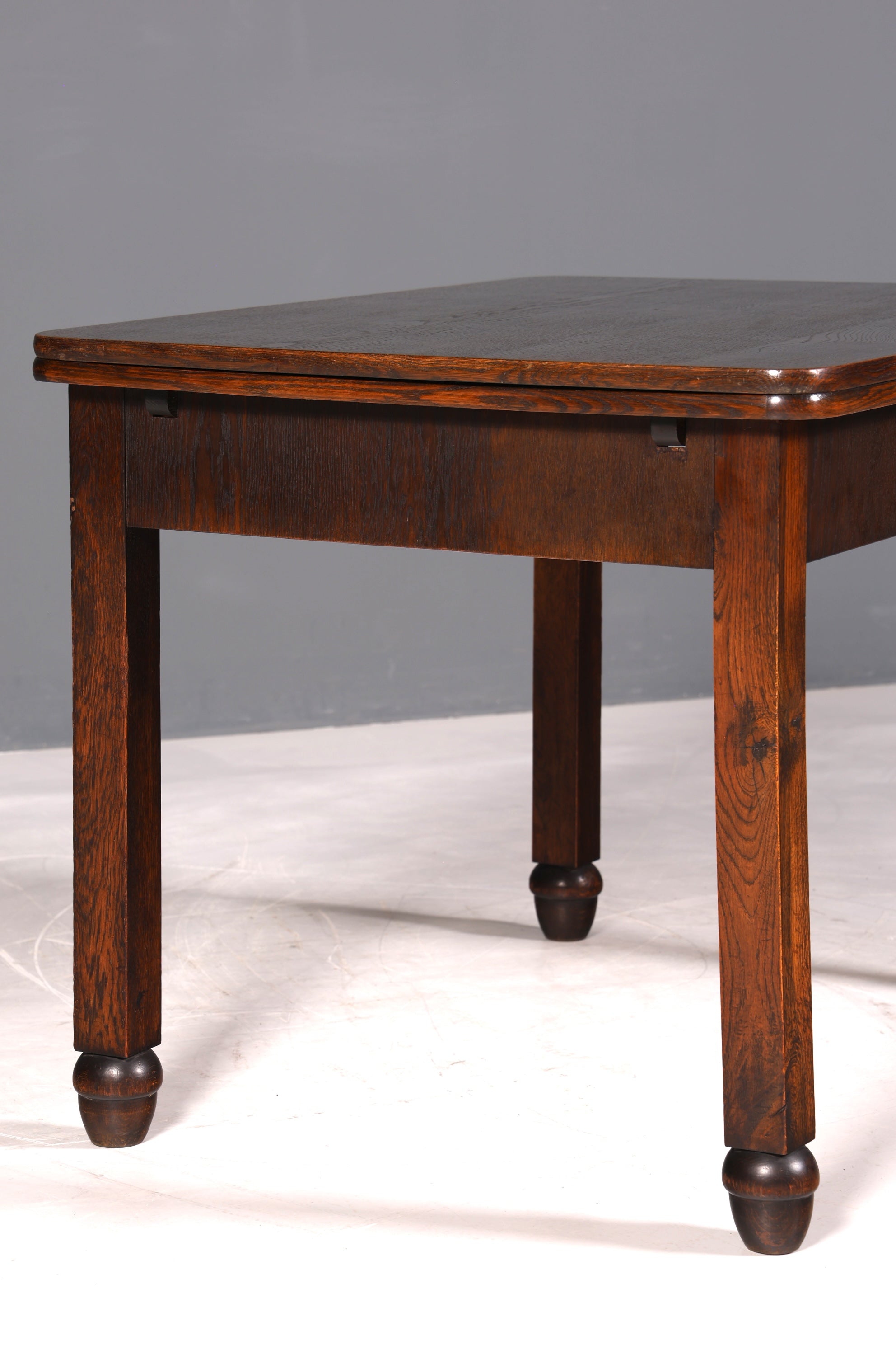 Wunderschöner Jugendstil Esstisch um 1910 ausziehbarer Tisch echt Holz Art Deco Antik Küchentisch